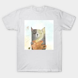 Caturdays and teaclub T-Shirt